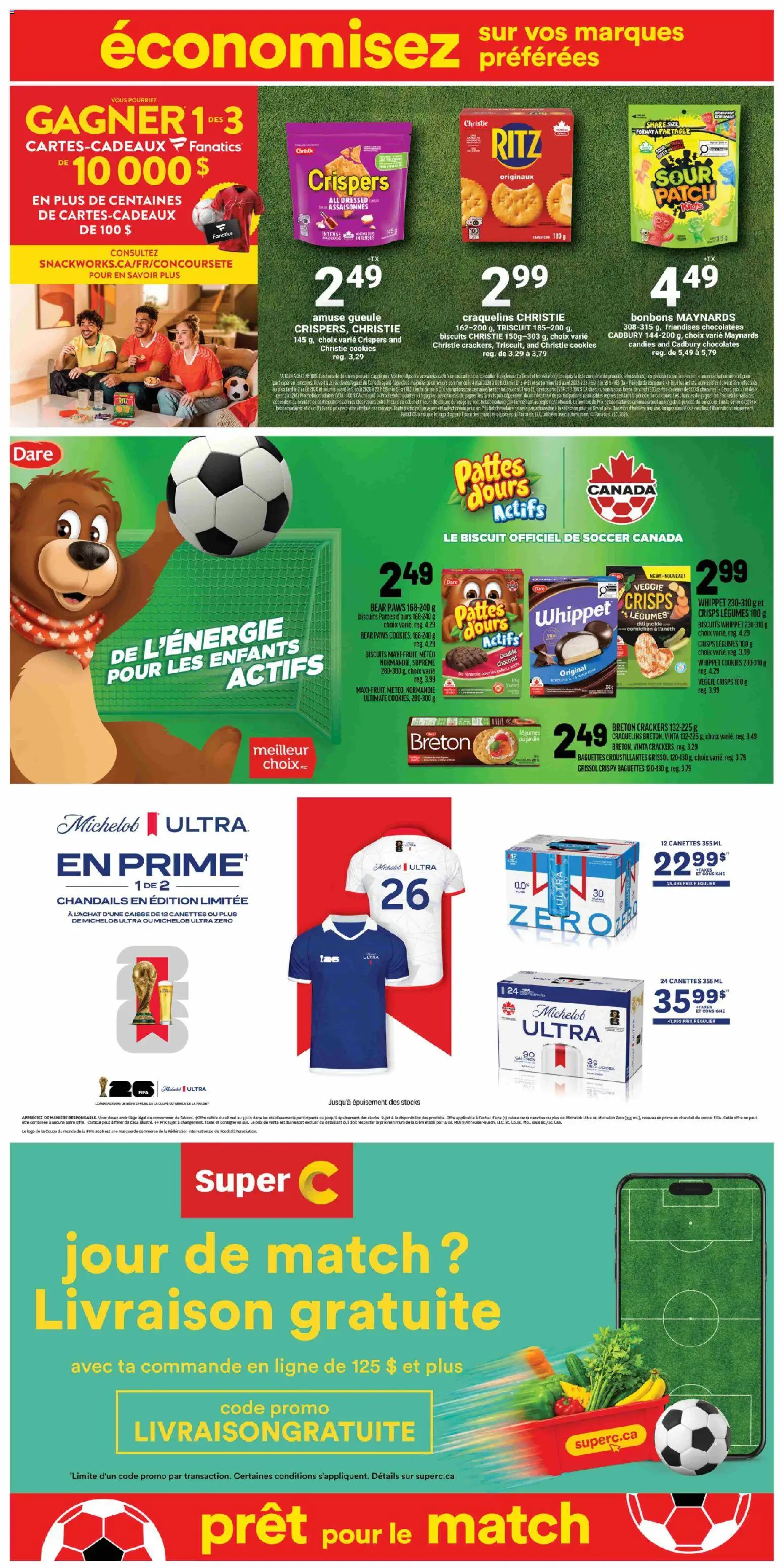 Super C flyer valid from 28.05.2026 | Page: 13 | Products: Candies, Cookies