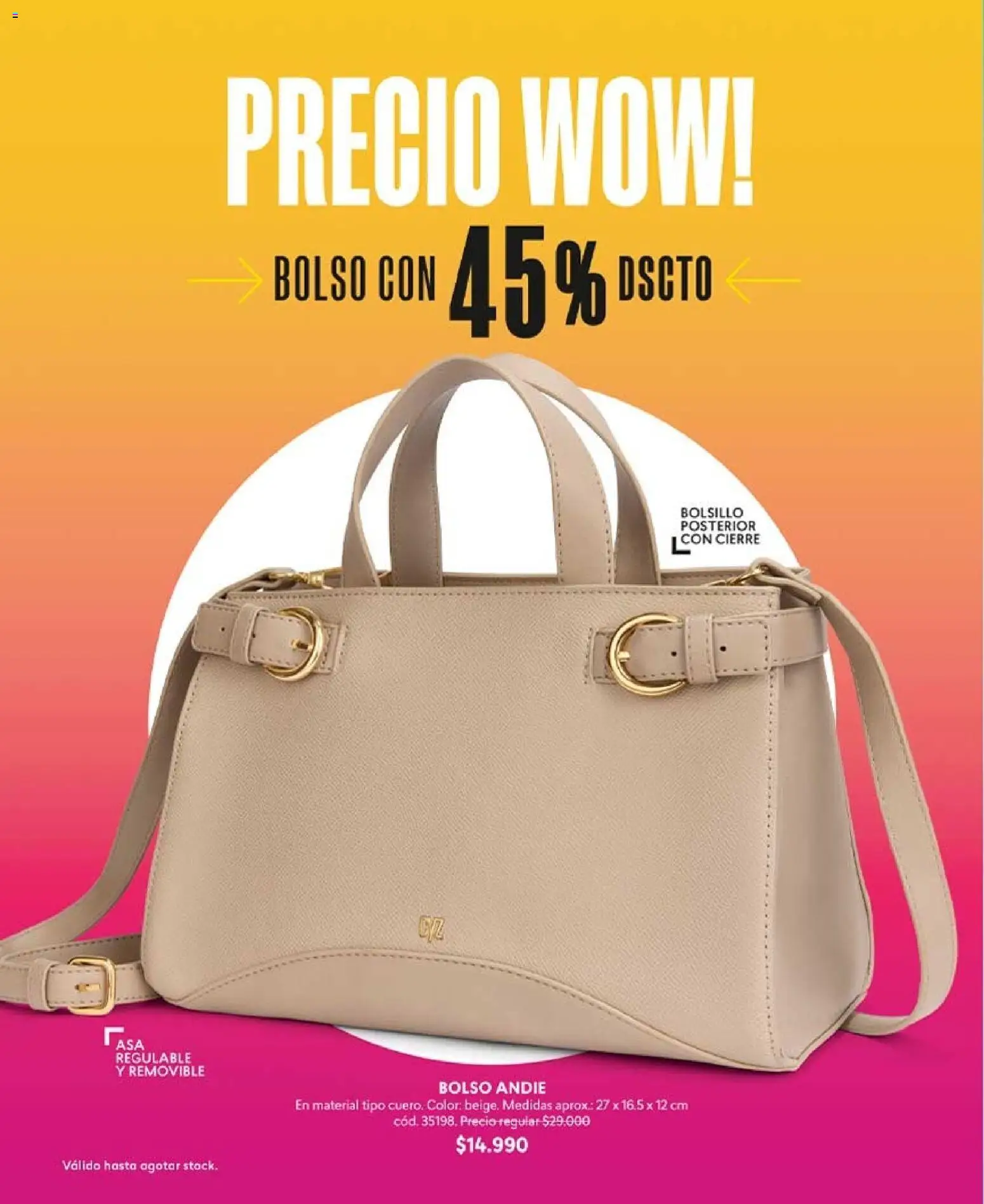 Catálogo CyZone Campaña 15 │ válido desde el 06.09.2026 | Página: 86 | Productos: Bolso