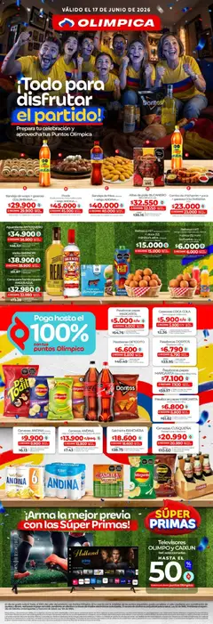 Olímpica catálogo -  Vista previa de la revista de la tienda Olímpica valido desde el 17.06.2026