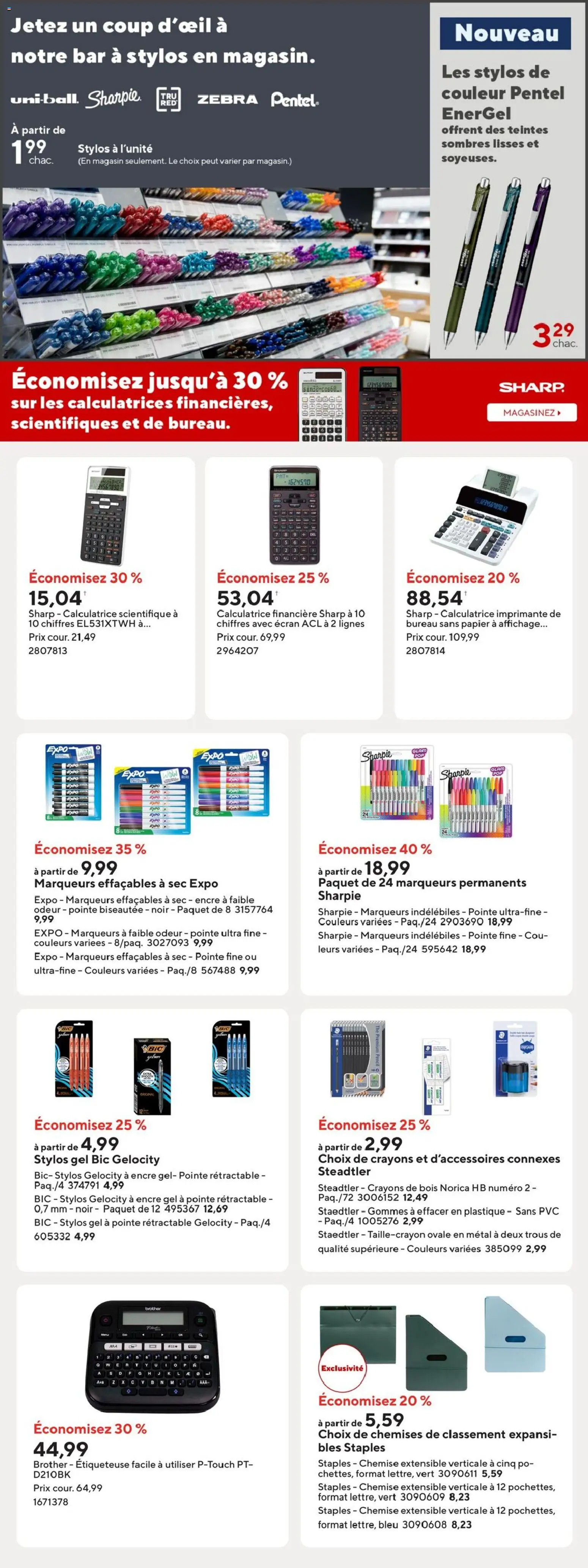 Staples flyer valid from Sep 25, 2026 | Page: 7