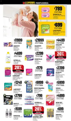 Vista previa Diarco - Ofertas válido desde el 07/09/2026 | Página: 6 | Productos: Algodón, Toallas, Pañales, Protectores diarios