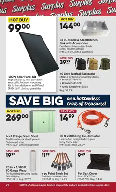 Preview of Princess Auto flyer - 2 Week Sale! from shop Princess Auto valid from Sep 22, 2026 | Page: 77
