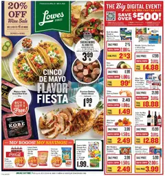 Preview of Lowes Foods weekly ads valid from 29.04.2026
