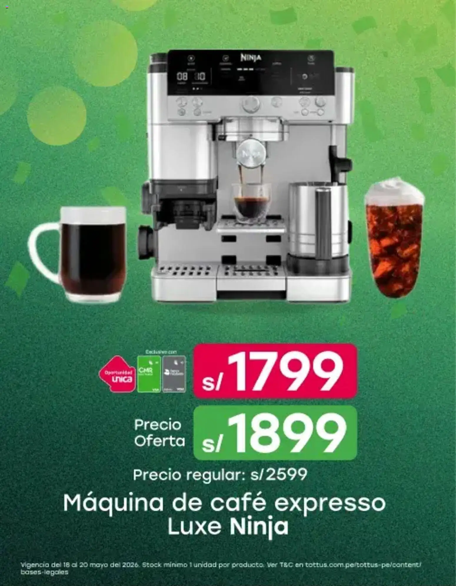 Catálogo Tottus válido desde 18.05.2026 | Página: 2 | Productos: Café