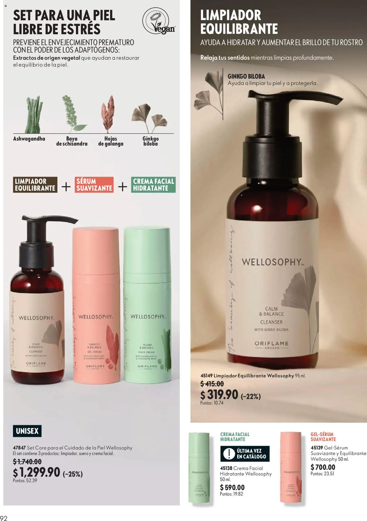 Nuevas ofertas de Oriflame válidas en toda la República Mexicana desde el 22/08/2026. ¡Encuentra las mejores ofertas en Oriflame campaña 12 2026! | Página: 92 | Productos: Frasco, Aceite, Mascarilla