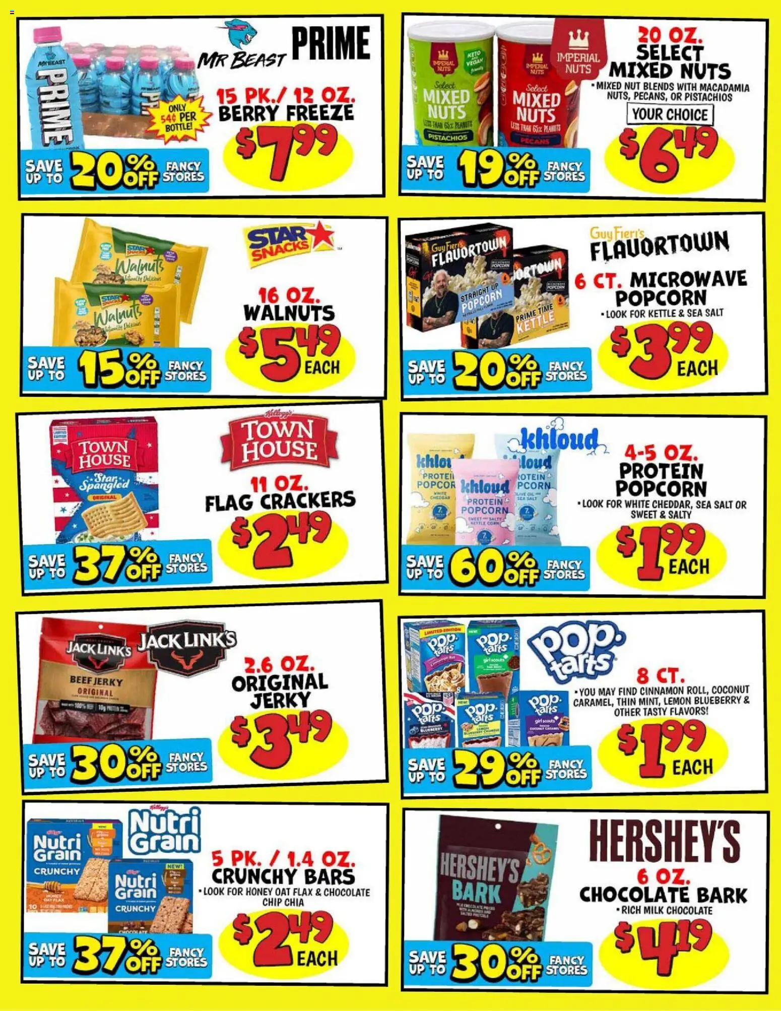 Ollie's Ad - valid from 09/03/2026 | Page: 2 | Products: Crackers, Milk, Olive oil, Nuts