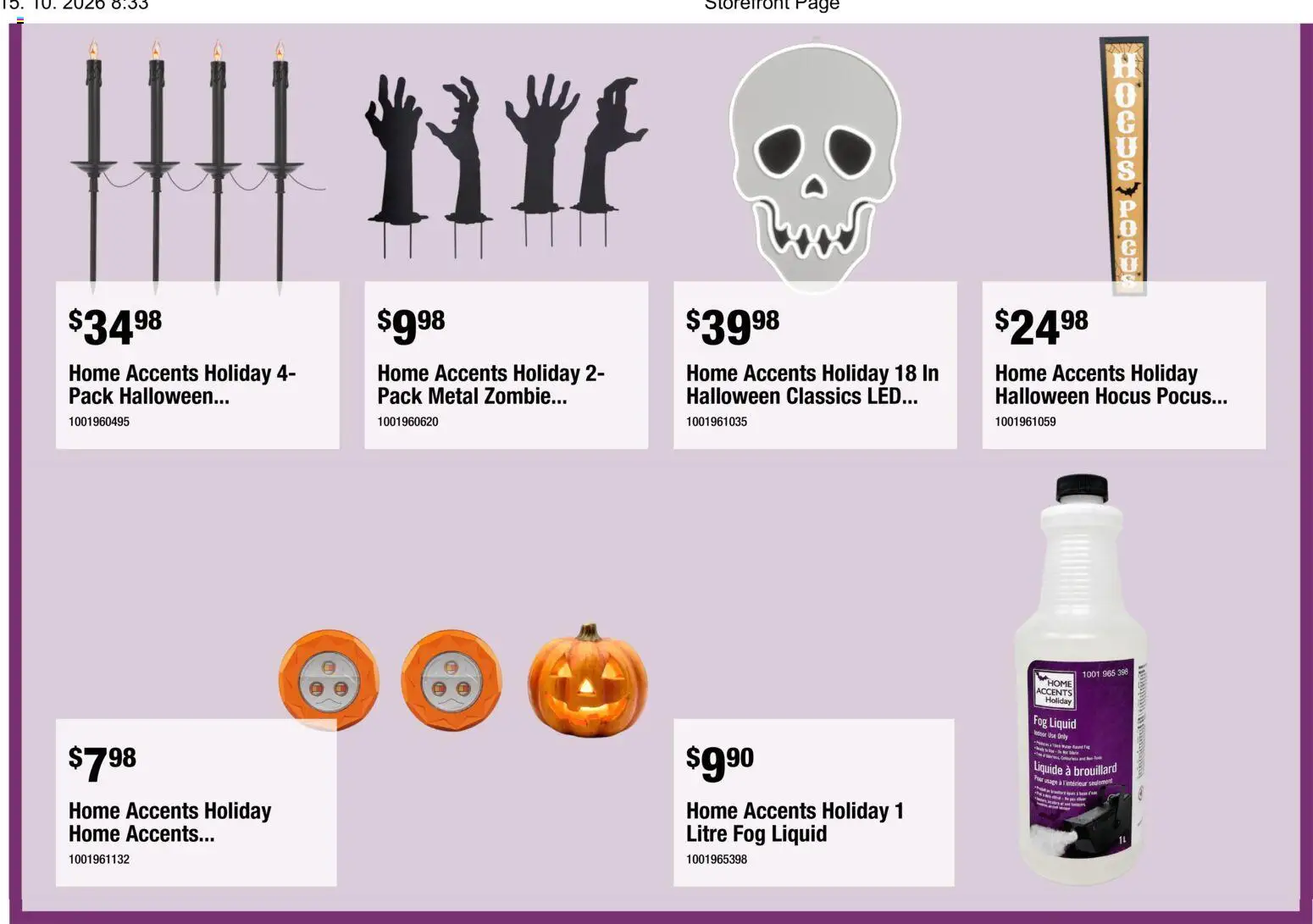 Home Depot flyer valid from Sep 25, 2026 | Page: 3