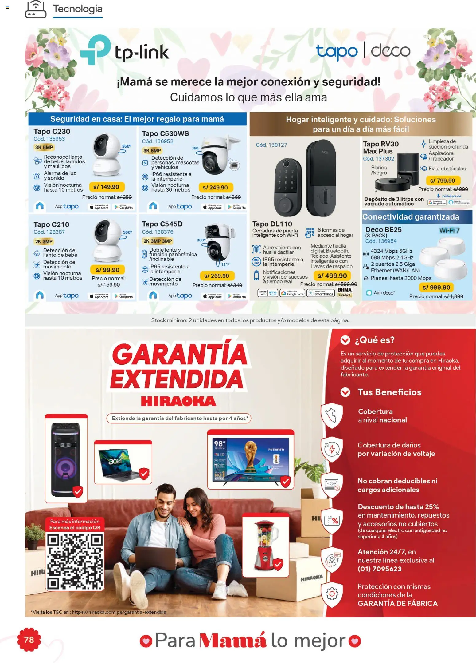 Catálogo Hiraoka válido desde 25.04.2026 | Página: 78 | Productos: Aspiradora