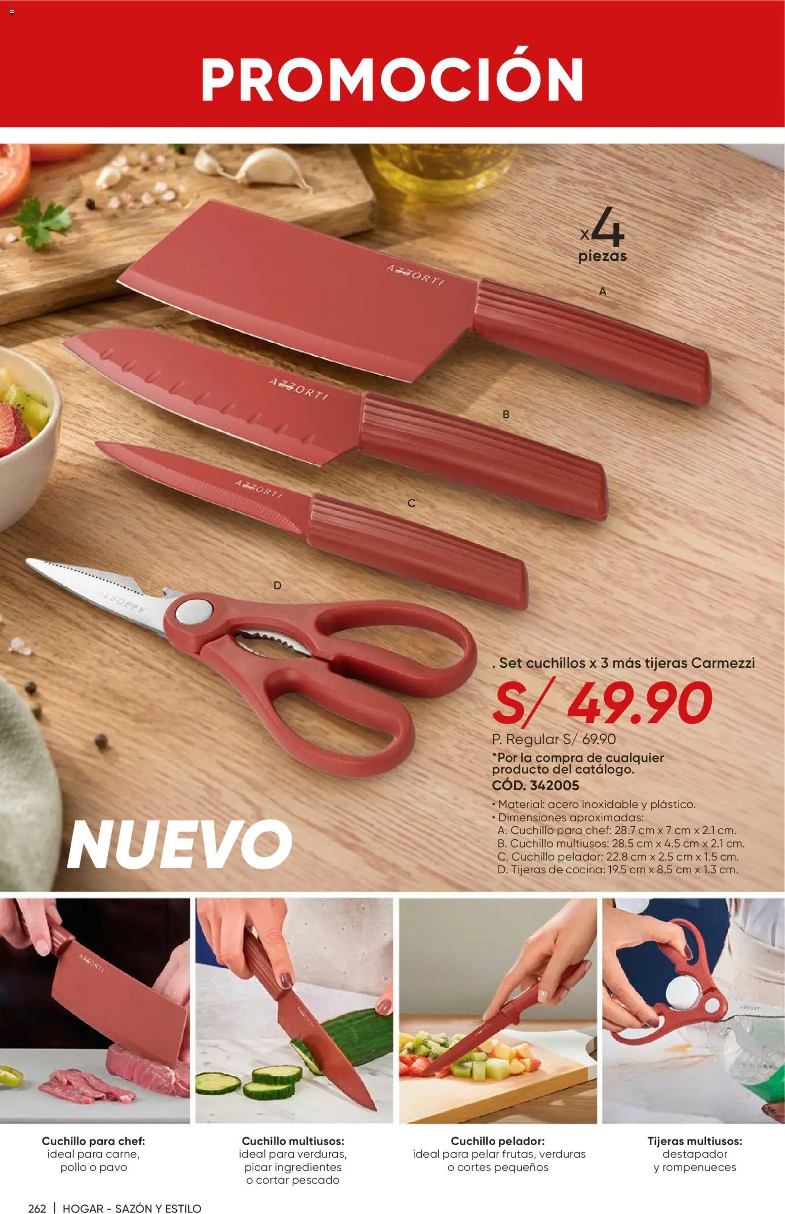 Catálogo Azzorti válido desde 14/08/2026 | Página: 264 | Productos: Pescado, Cocina