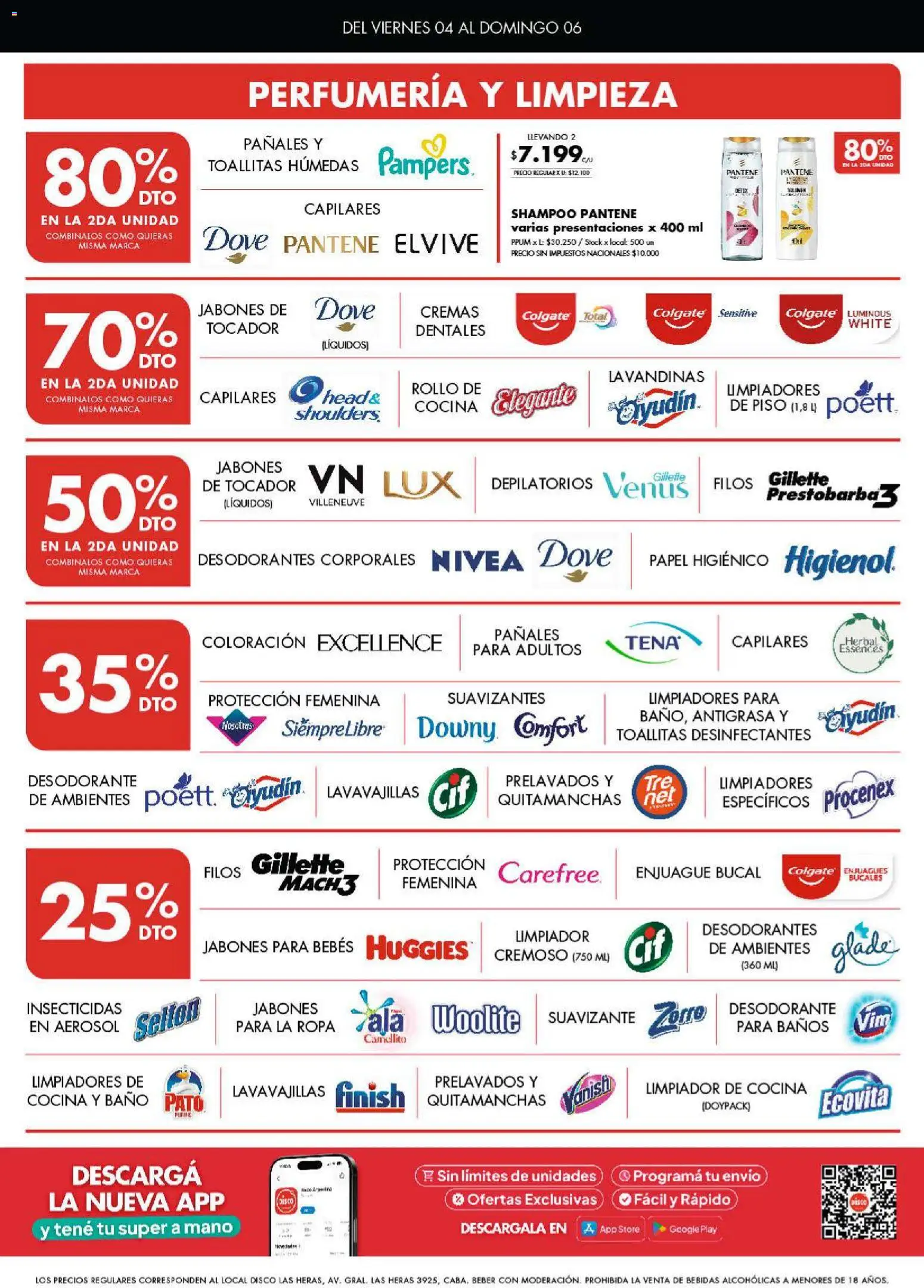 Disco - Ofertas | Córdoba │ válido desde el 04/09/2026 | Página: 6 | Productos: Papel higiénico, Baño, Pañales, Toallitas desinfectantes