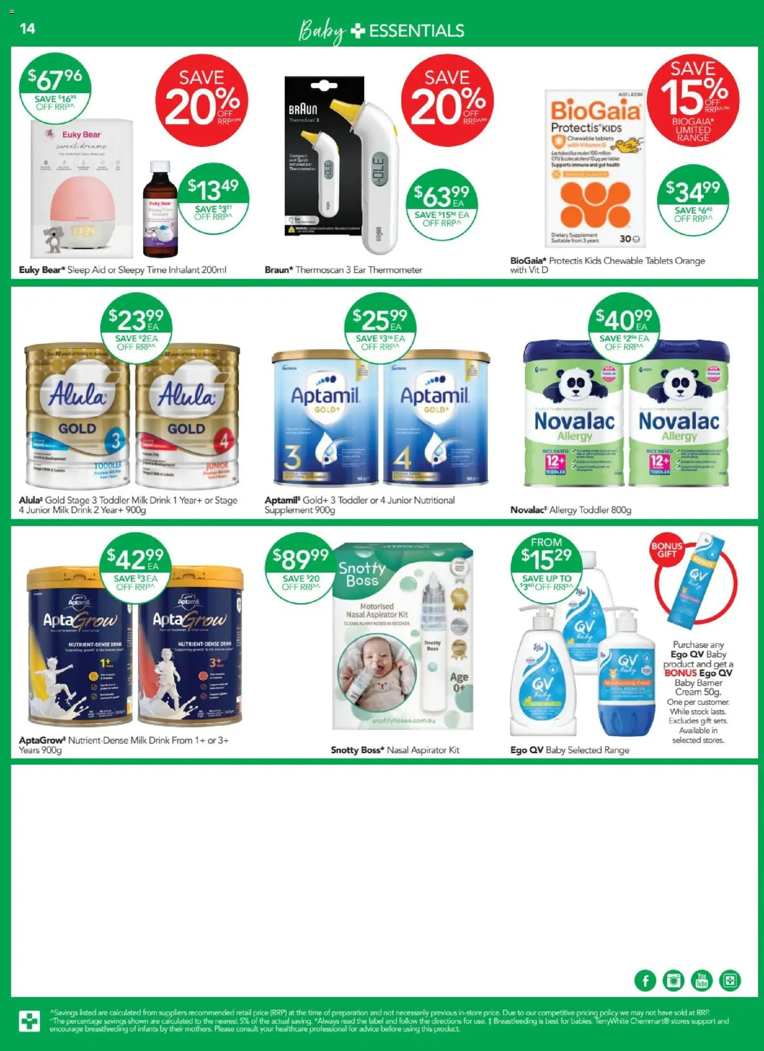 Terry White catalogue - valid from 09/07/2026 | Page: 14 | Products: Tablet, Thermometer, Tablets, Allergy