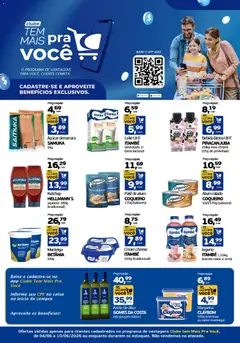 Cometa Supermercados ofertas Clube Tem Mais Pra Você - Pré-Visualização do folheto da loja Cometa Supermercados, válido de 04.06.2026