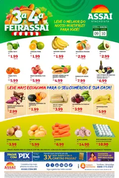 Assaí Atacadista ofertas - PR - Pré-Visualização do folheto da loja Assaí Atacadista, válido de 09.06.2026