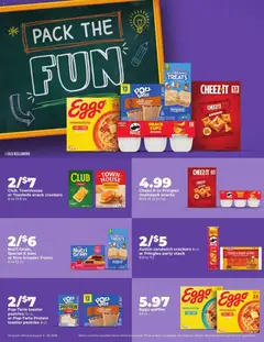 Preview of HyVee weekly ads valid from 08/03/2026 | Page: 11 | Products: Butter, Cheese, Mask, Sugar