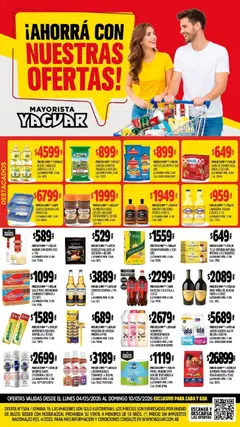 Vista previa Yaguar catálogo válido desde el 04.05.2026