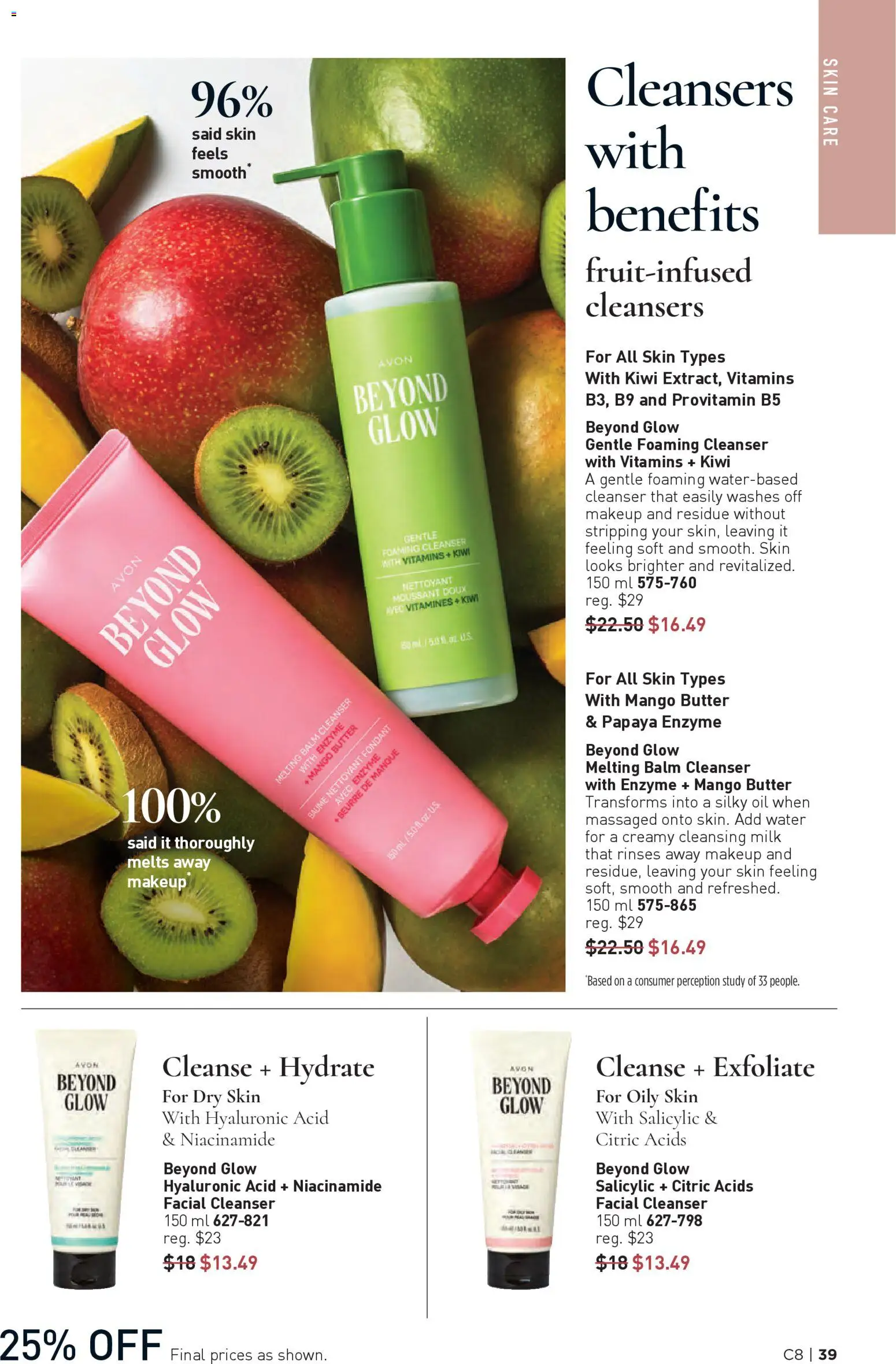 Avon flyer valid from 09.04.2026 | Page: 39 | Products: Kiwi, Milk, Butter, Oil
