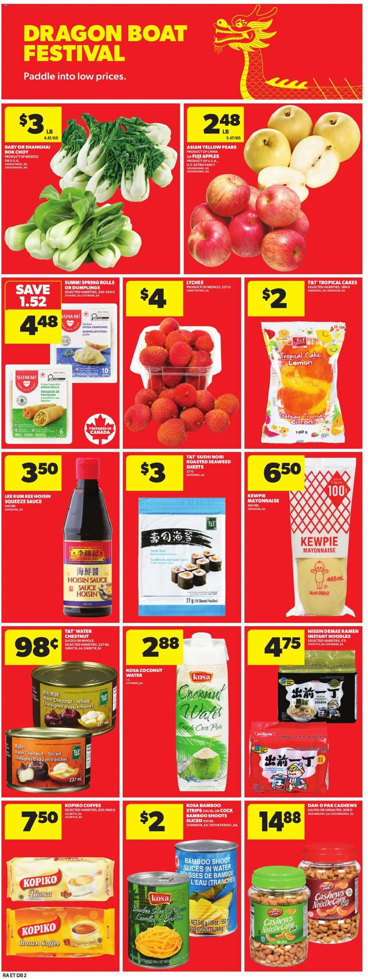 Atlantic Superstore flyer valid from 28.05.2026 | Page: 20 | Products: Noodles, Coffee, Chicken, Apples