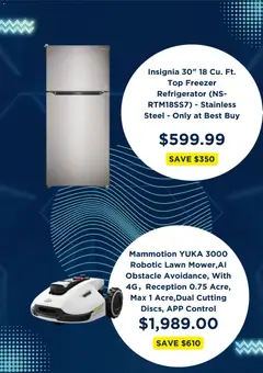 Preview of Best Buy weekly flyer / circulaire from shop Best Buy valid from 04.05.2026 | Page: 3 | Products: Refrigerator, Freezer