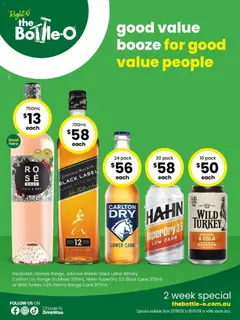 Preview of The Bottle-O catalogue - valid from 21/06/2026