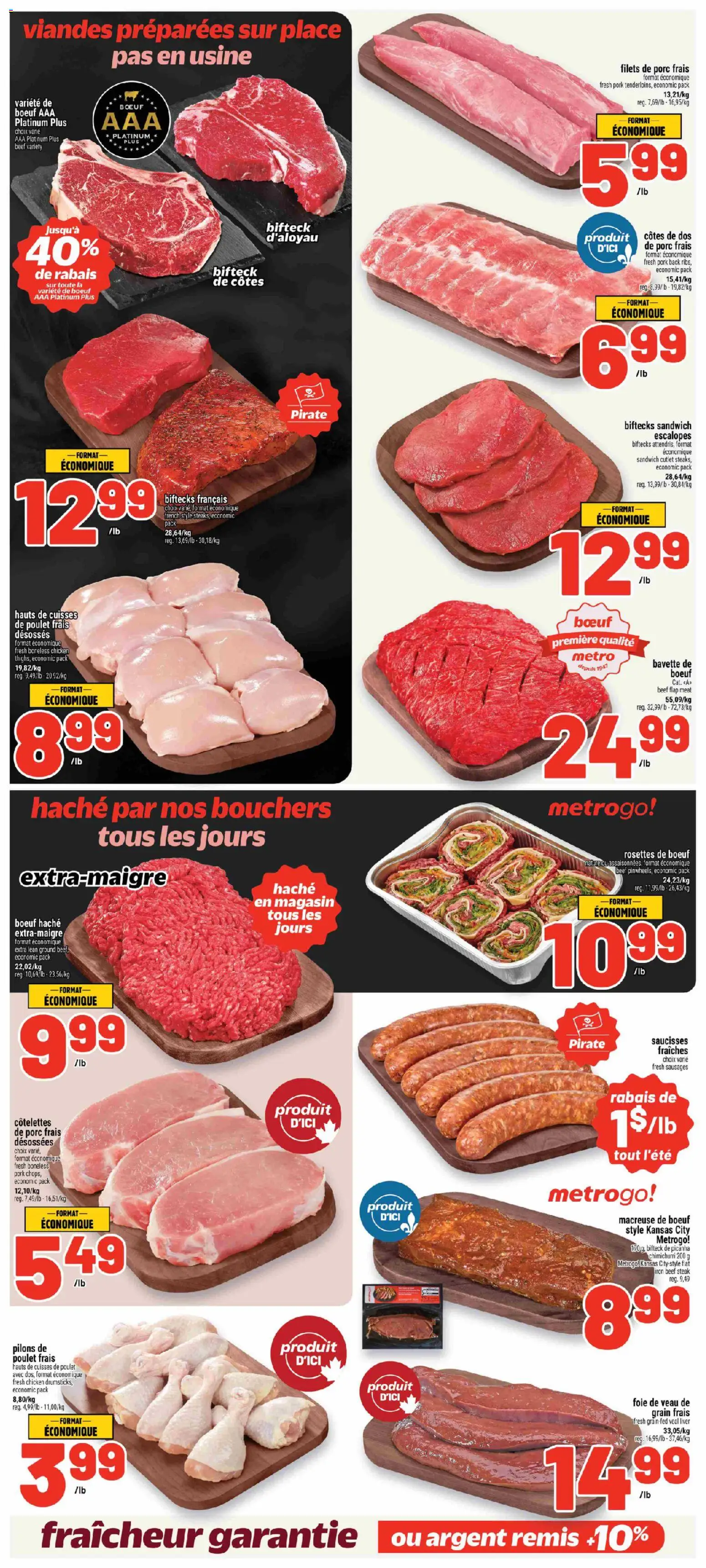 Metro flyer valid from Sep 17, 2026 | Page: 11 | Products: Beef, Iron, Meat, Pork