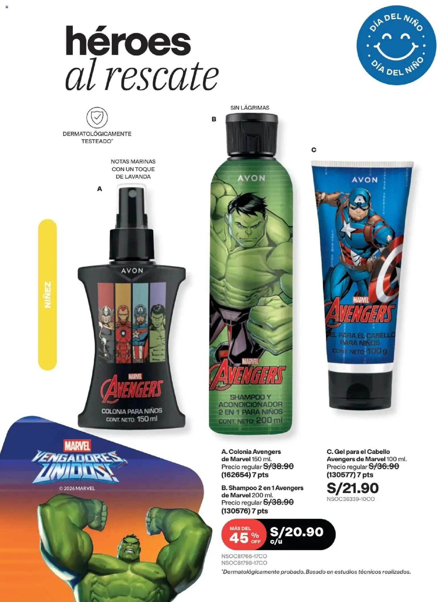 Catálogo Avon válido desde 22/07/2026 | Página: 215 | Productos: Shampoo, Acondicionador