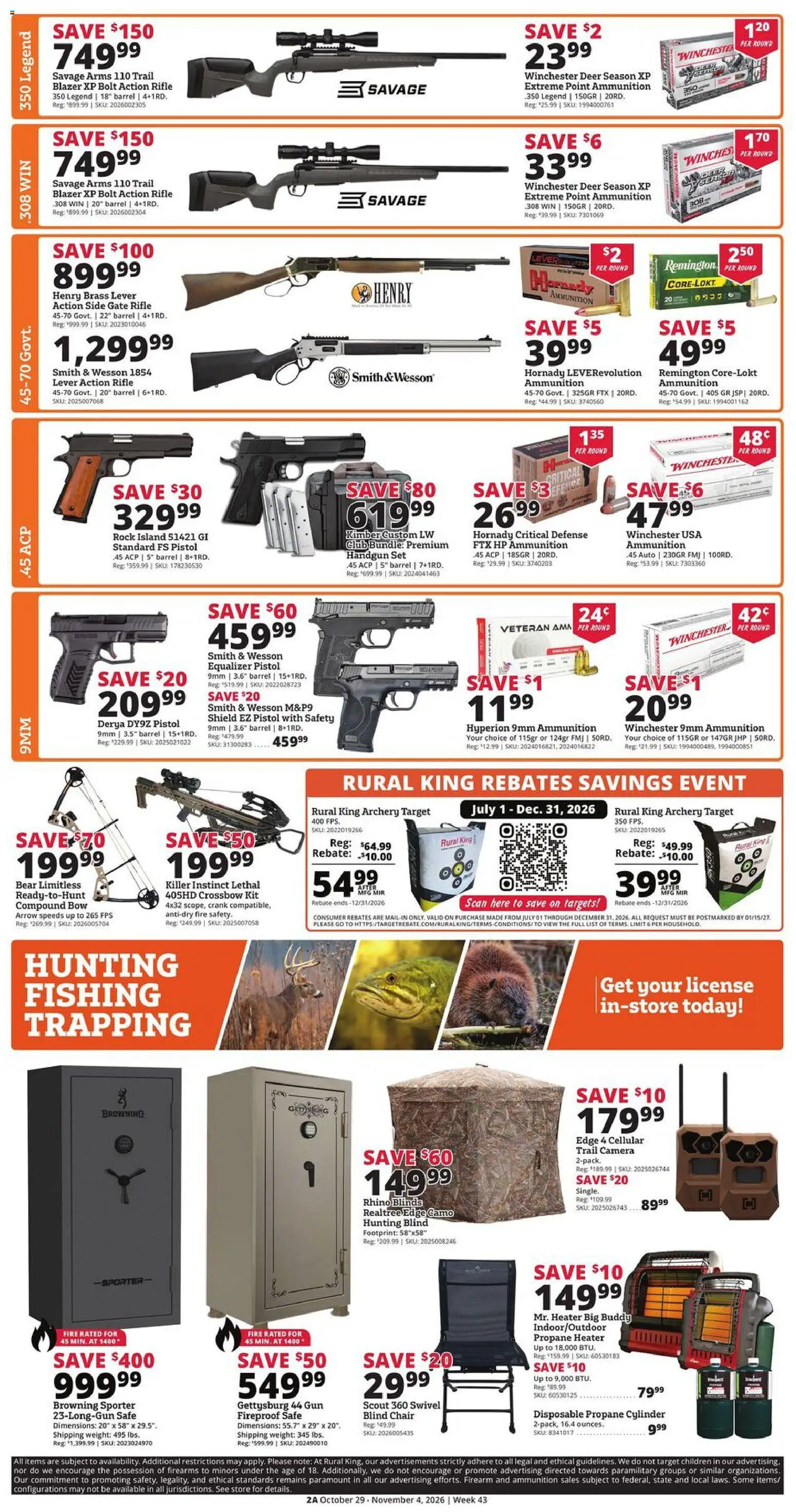 Rural King Weekly Ad - valid from 10/29/2026 | Page: 2