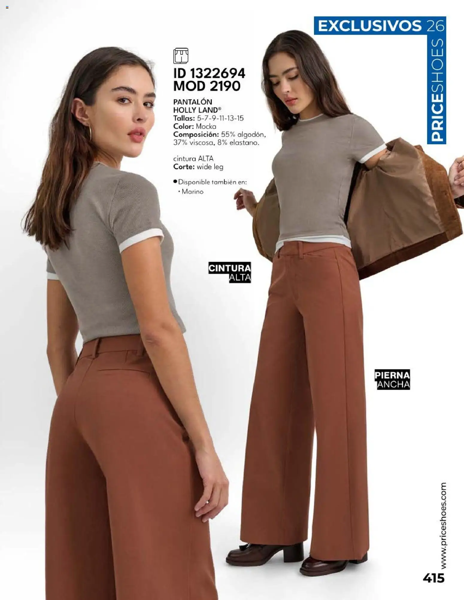 Nuevas ofertas de Price Shoes válidas en toda la República Mexicana desde el 01/10/2026. ¡Encuentra las mejores ofertas en Price Shoes catálogo Exclusivos! | Página: 415