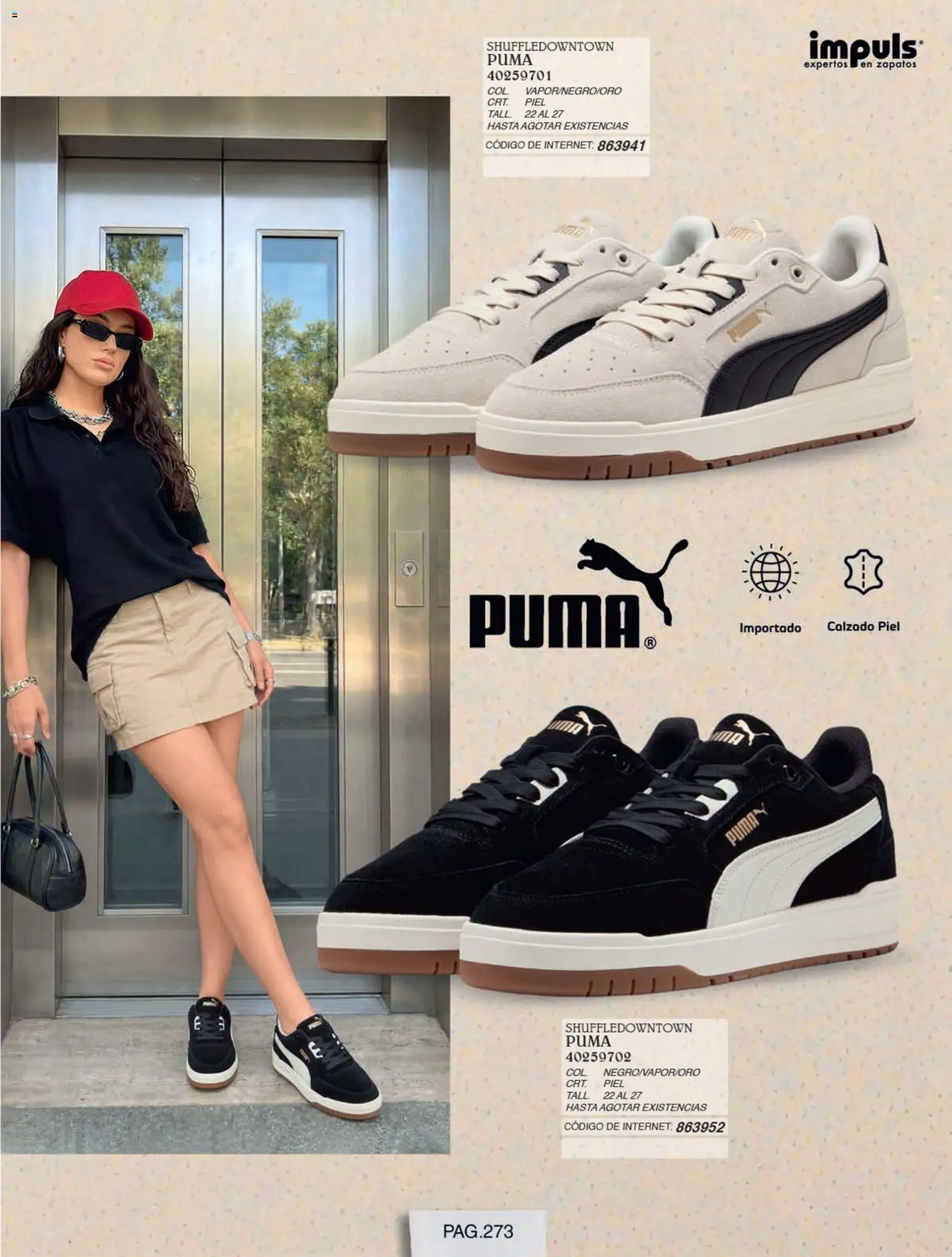 Nuevas ofertas de Impuls válidas en toda la República Mexicana desde el 01/07/2026. ¡Encuentra las mejores ofertas en Impuls catálogo Otoño Invierno! | Página: 275 | Productos: Zapatos