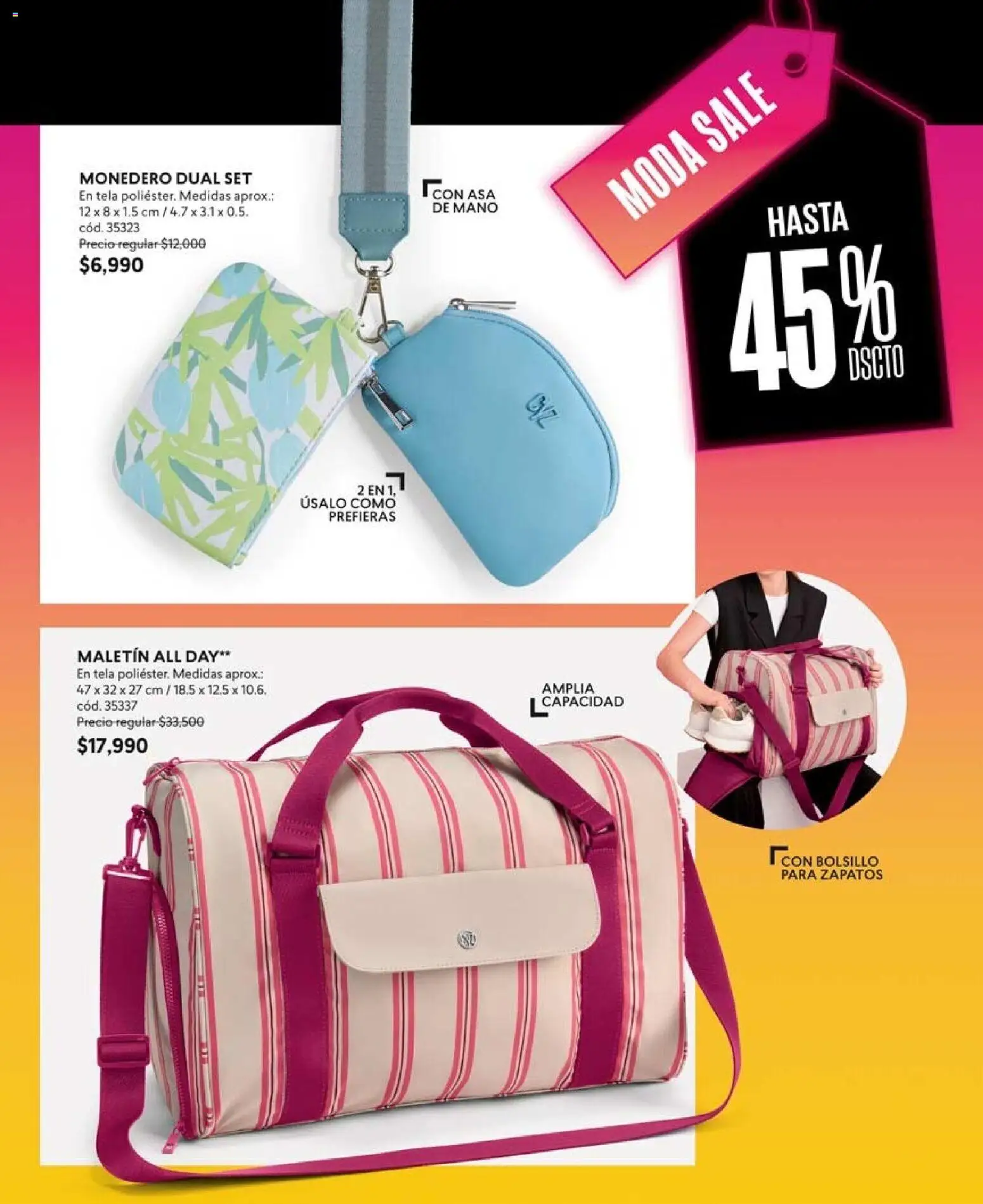 Catálogo CyZone Campaña 13 │ válido desde el 25.07.2026 | Página: 85 | Productos: Monedero, Maletin, Zapatos