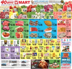 Preview of Hmart weekly ads valid from 19.06.2026