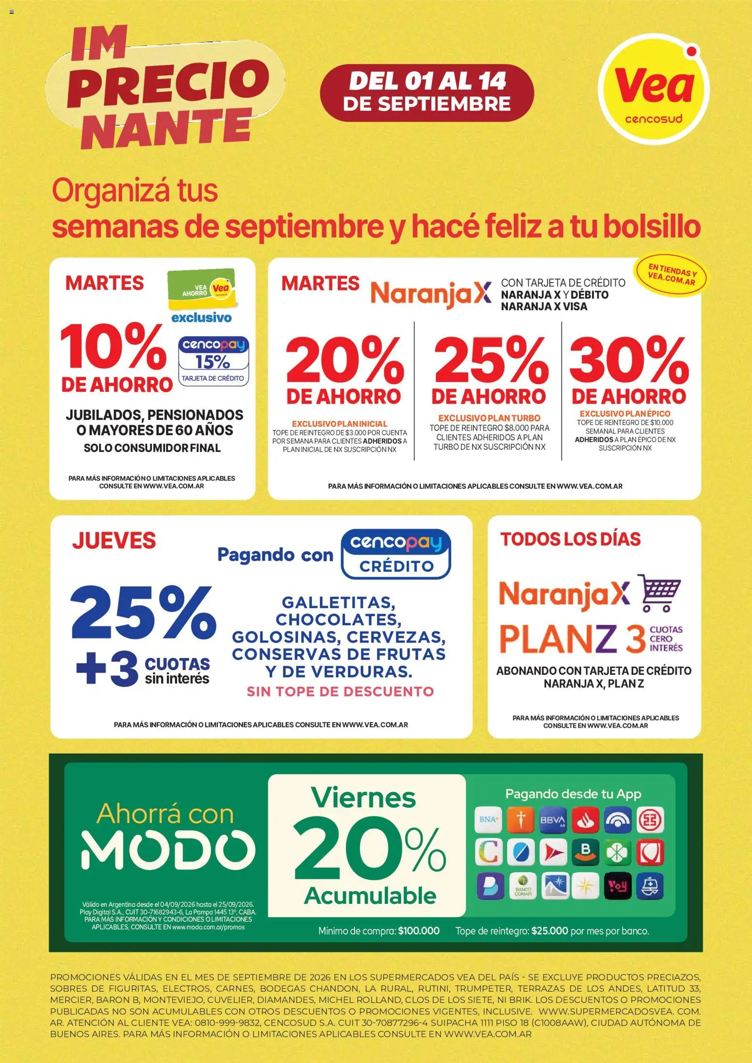Vea - Folleto imPRECIOnante | Córdoba │ válido desde el 01/09/2026 | Página: 14 | Productos: Conservas