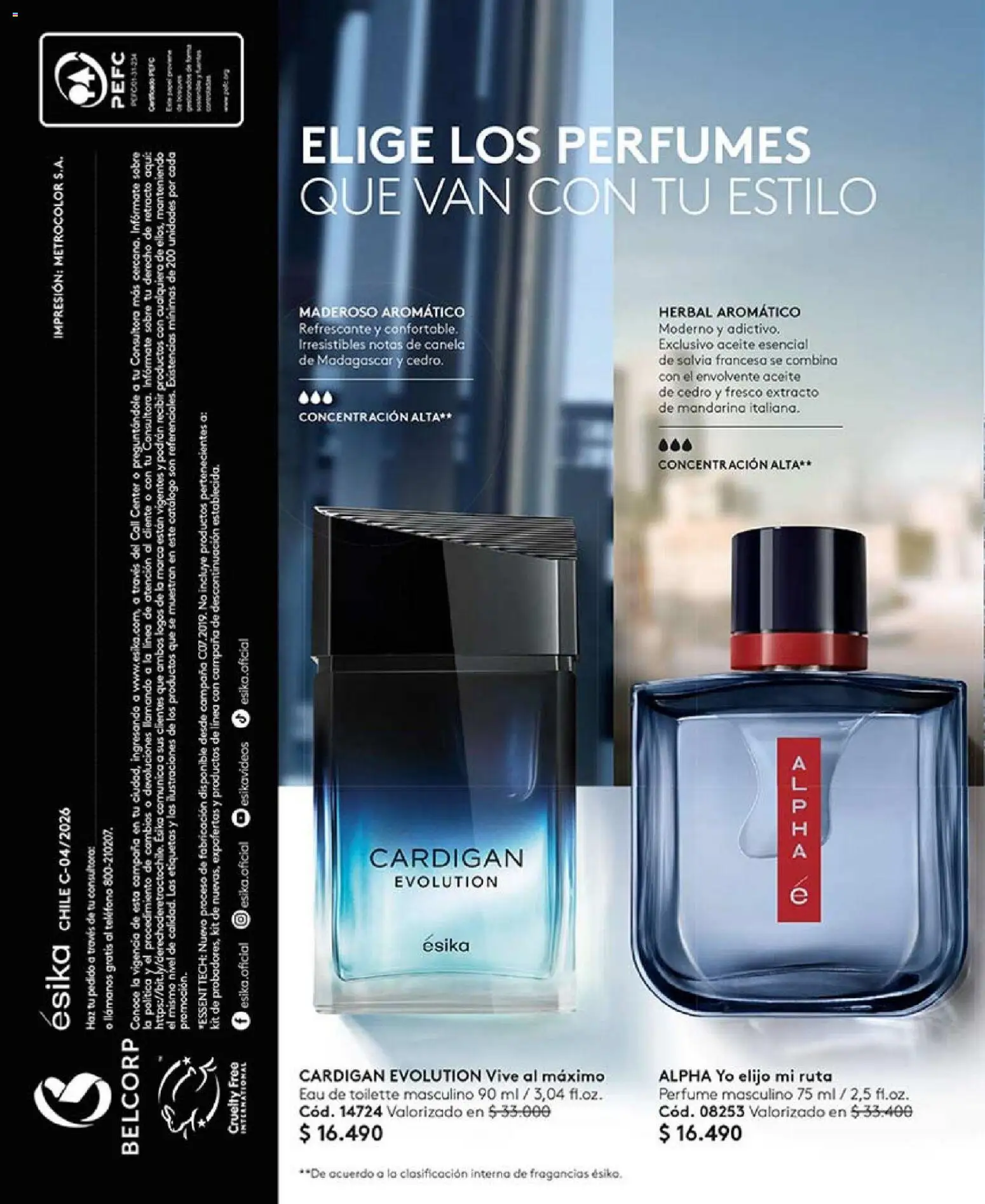 Catálogo Ésika Campaña 4 │ válido desde el 15.02.2026 | Página: 140 | Productos: Eau de toilette, Cardigan, Sobre, Campana
