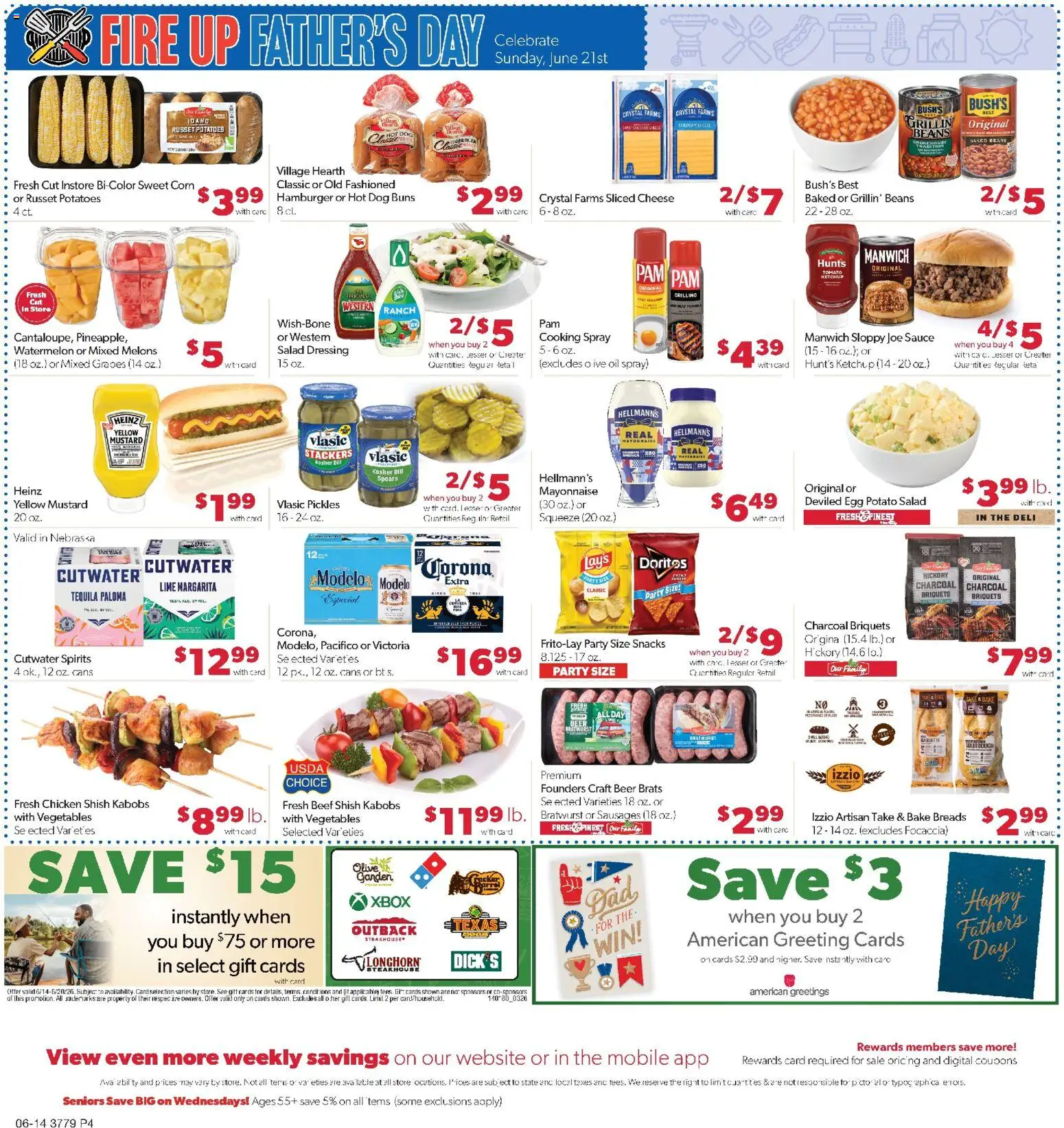 Family Fare Weekly Ad - NE - valid from 14.06.2026 | Page: 4 | Products: Sauce, Lime, Dill, Xbox