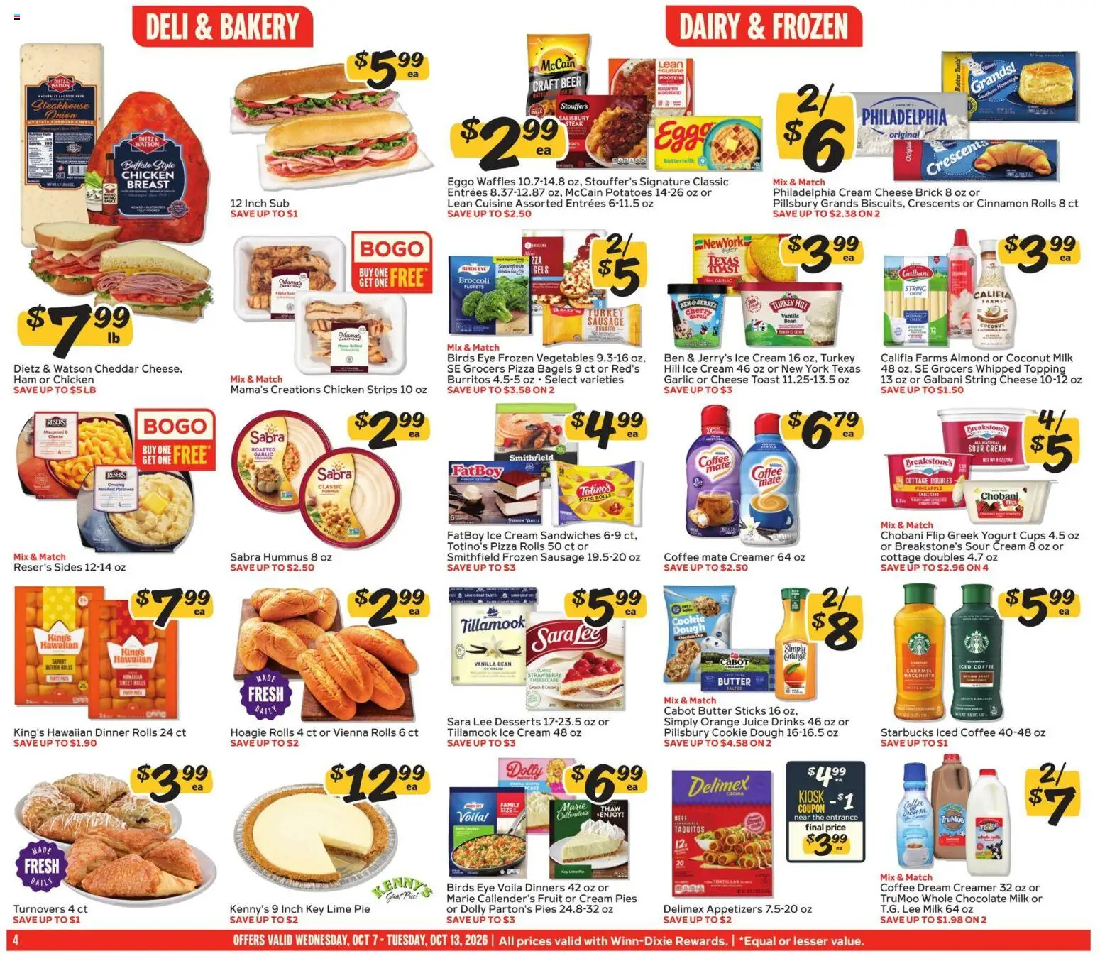 Winn Dixie Weekly Ad - valid from 10/07/2026 | Page: 4