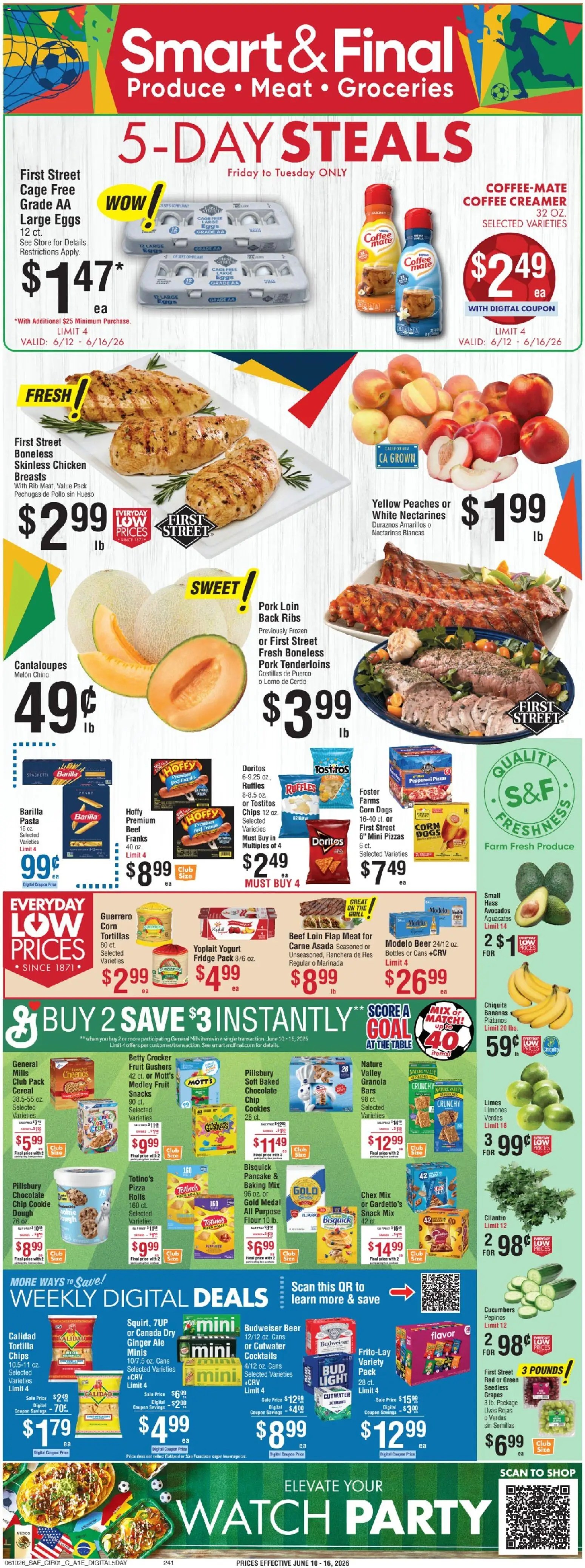Smart & Final Weekly Ad - valid from 12.06.2026 | Page: 1