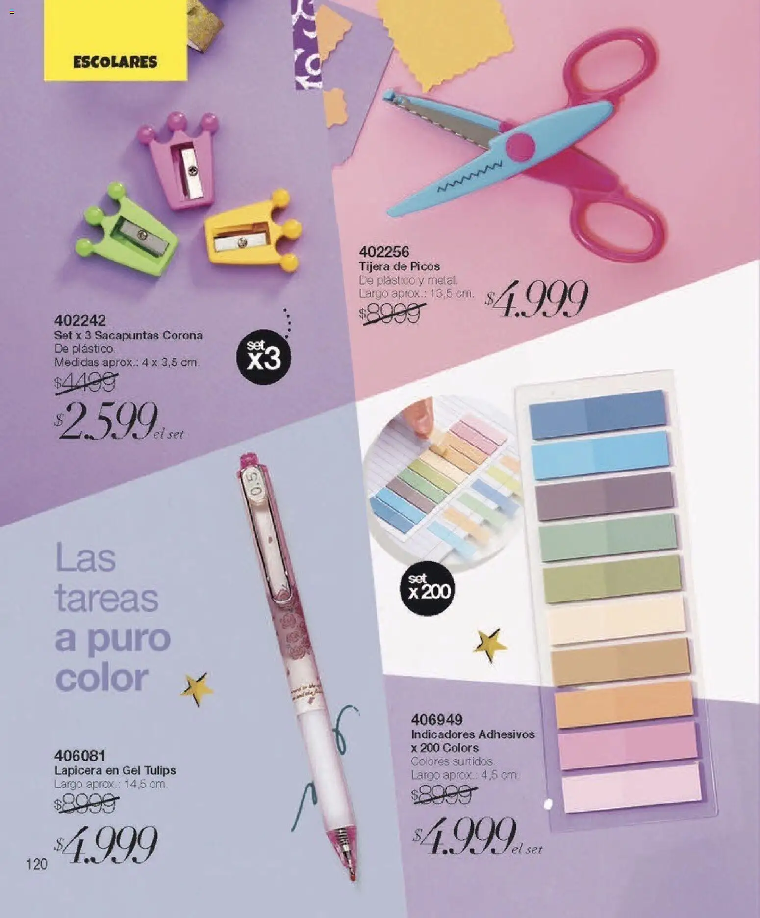 Violetta - Violetta Cosméticos │ válido desde el 09.03.2026 | Página: 601 | Productos: Sacapuntas, Tijera
