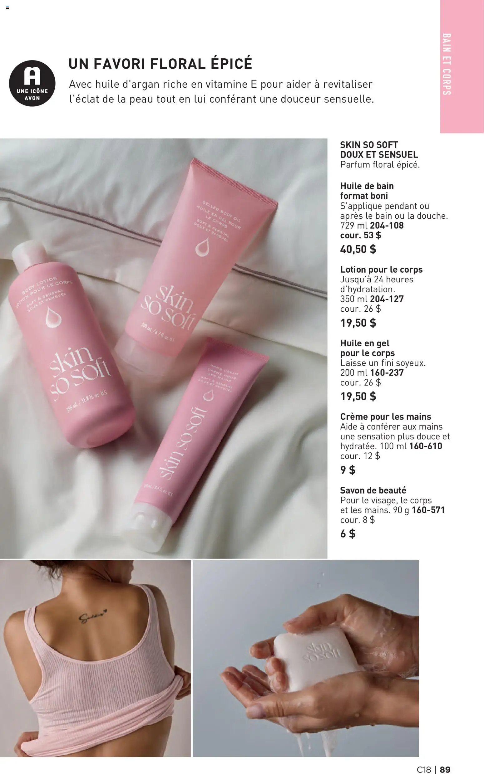 Avon flyer valid from Aug 27, 2026 | Page: 89 | Products: Cream, Body lotion, Hand cream