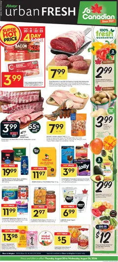 Preview of Sobeys weekly flyer / circulaire from shop Sobeys valid from Aug 20, 2026