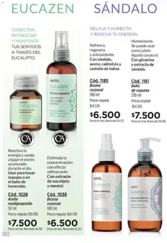 Vista previa Amodil - Campaña 11 válido desde el 01.07.2026 | Página: 64 | Productos: Aceite, Jabón, Bruma, Espuma