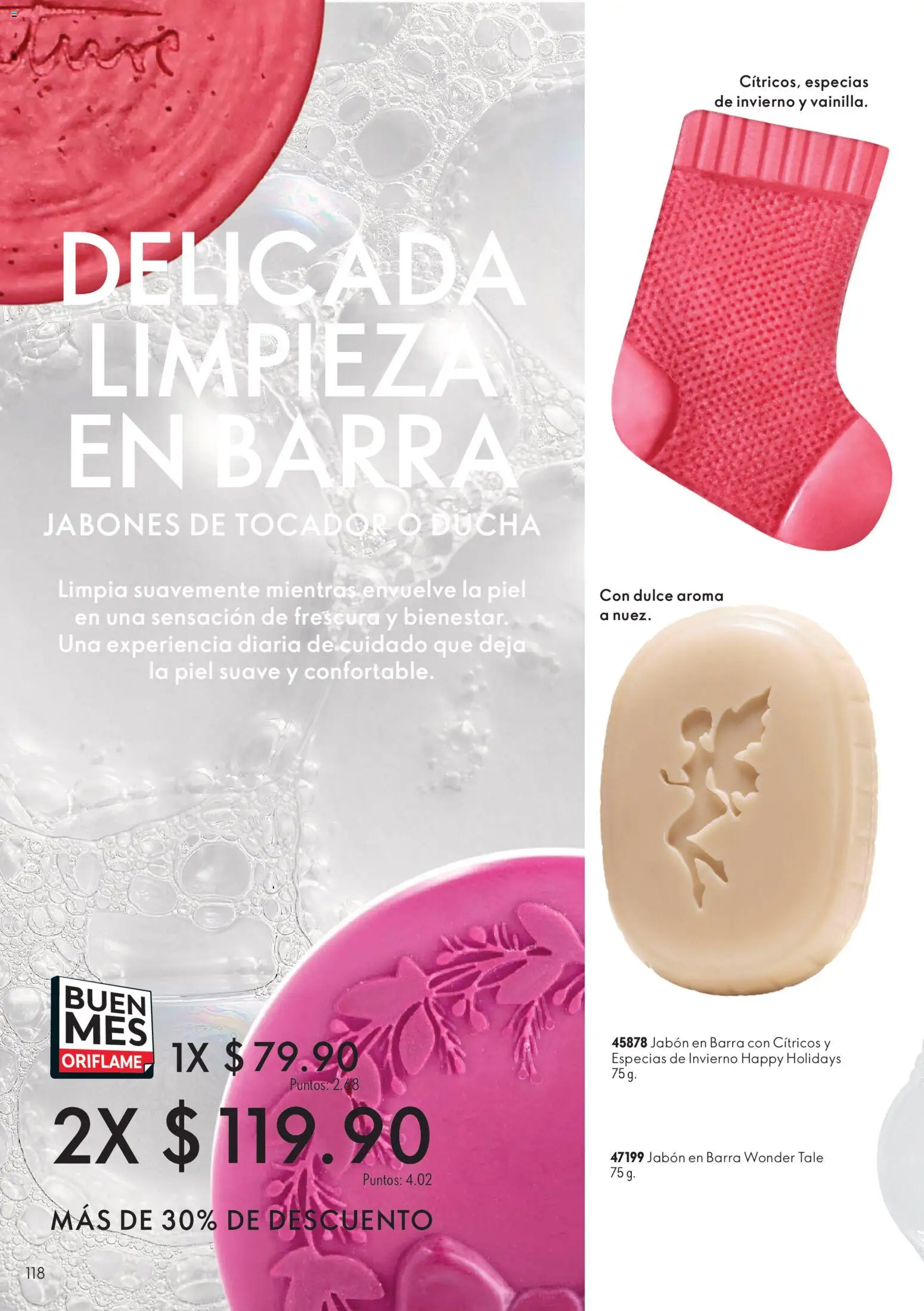 Nuevas ofertas de Oriflame válidas en toda la República Mexicana desde el 24/10/2026. ¡Encuentra las mejores ofertas en Oriflame Buen Mes! | Página: 118