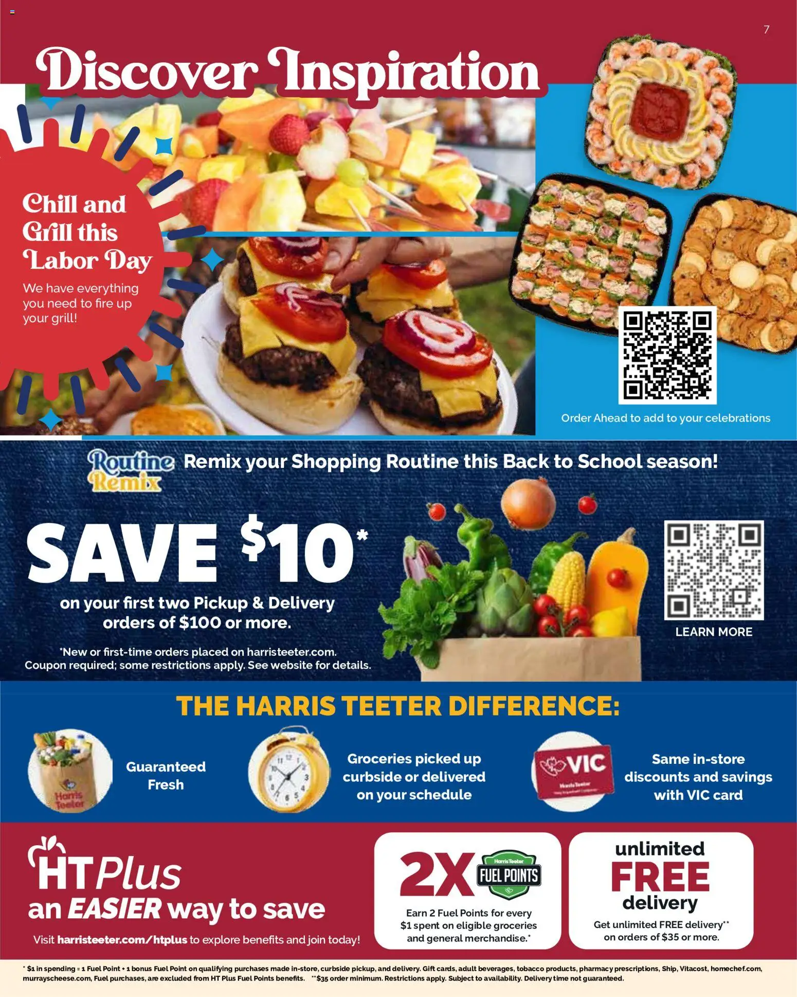Harris Teeter Monthly Ad - valid from 08/12/2026 | Page: 7 | Products: Groceries, Grill