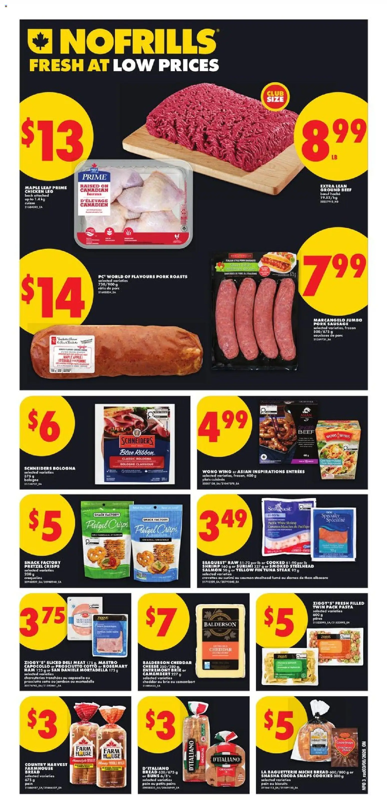No Frills flyer valid from Aug 6, 2026 | Page: 4
