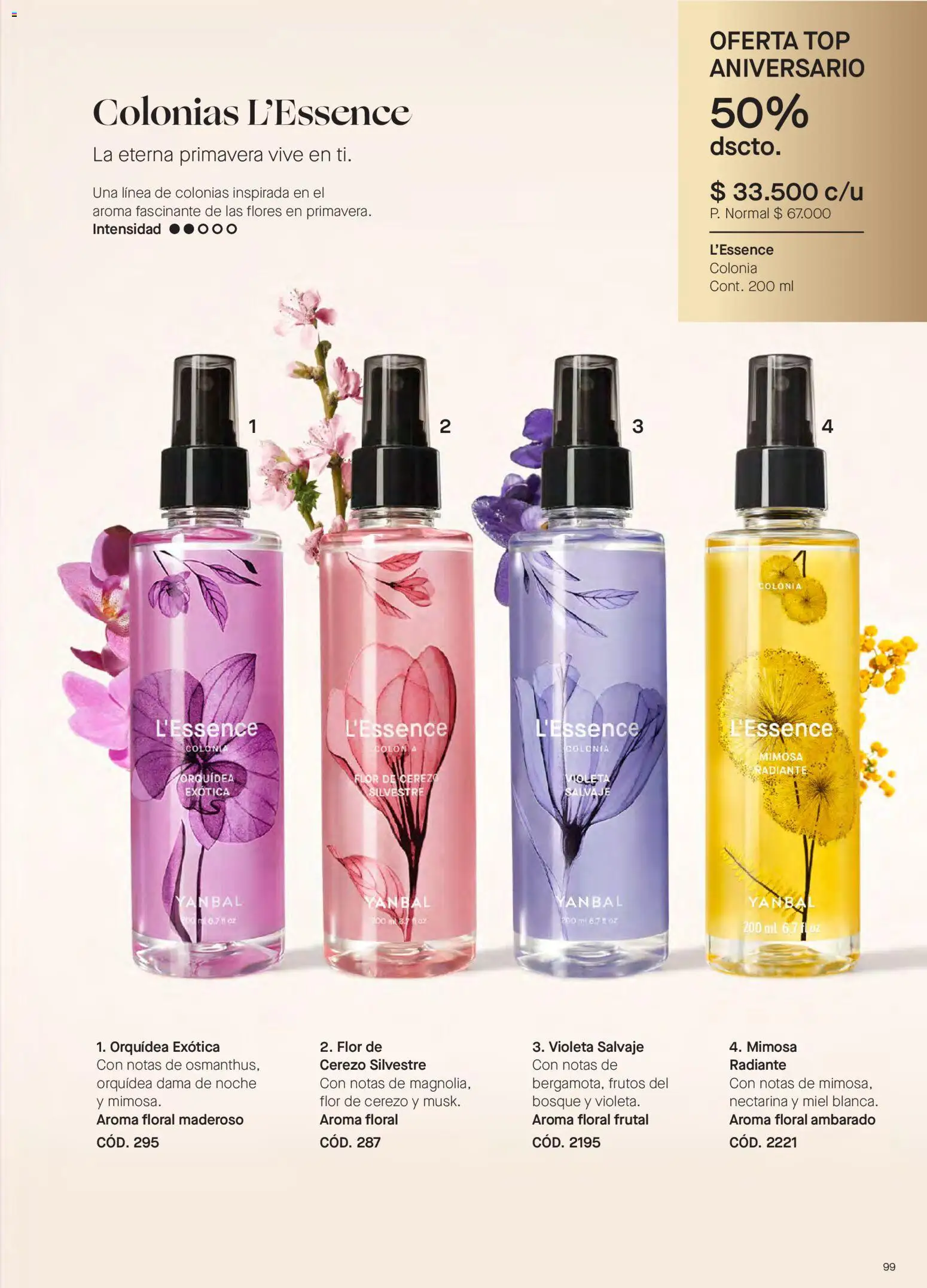 Yanbal revista - valida desde el 20/06/2026 | Página: 99 | Productos: Top