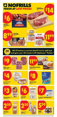 Preview of No Frills weekly flyer - AB from shop No Frills valid from Aug 20, 2026 | Page: 4 | Products: Mozzarella, Sausage, Muffins, Chicken