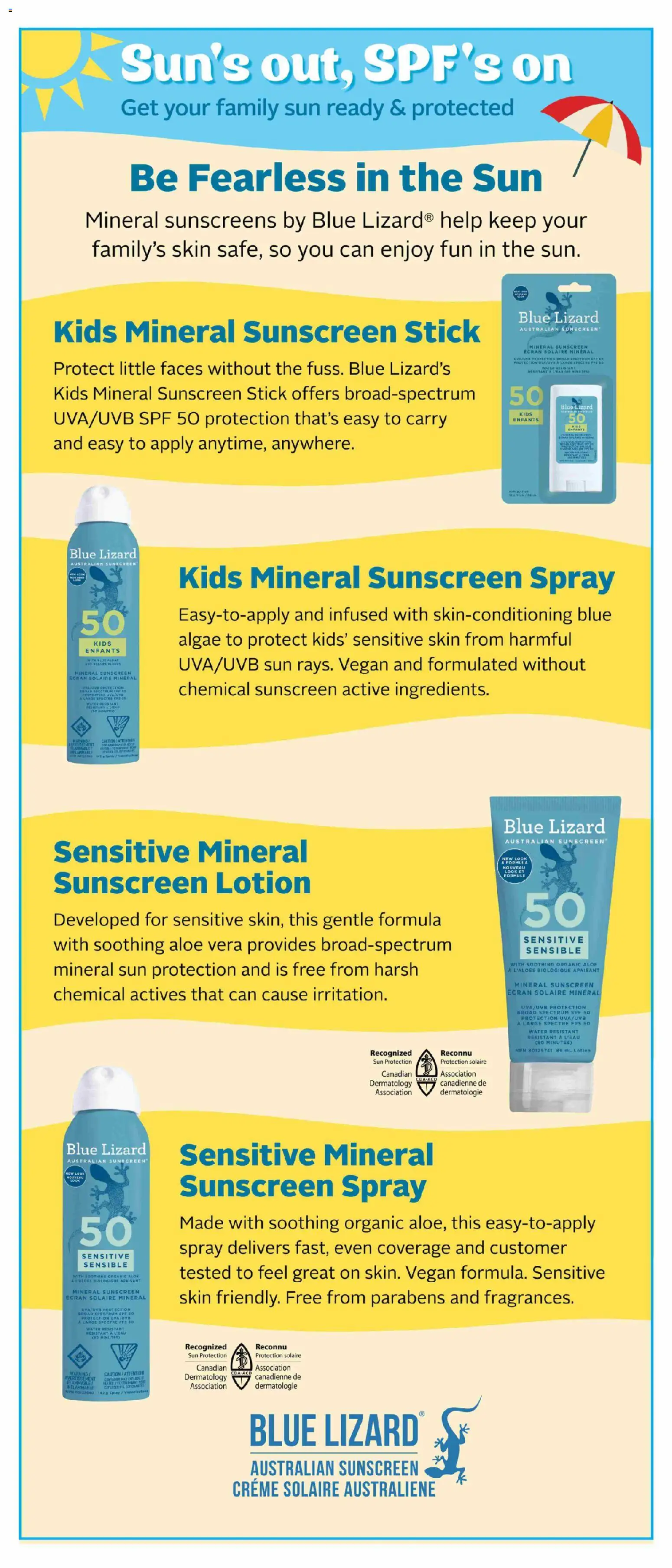 Rexall flyer valid from Apr 10, 2026 | Page: 13 | Products: Water, Aloe vera, Sunscreen