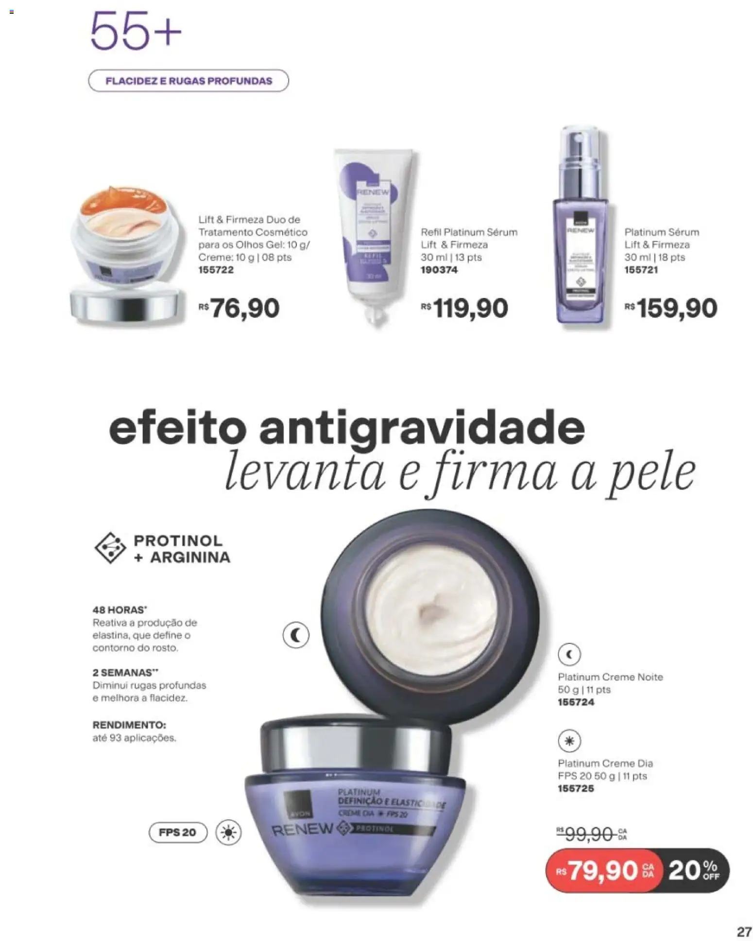 Avon Folheto - válido de 22/06/2026 | Página: 27 | Produtos: Sérum, Creme