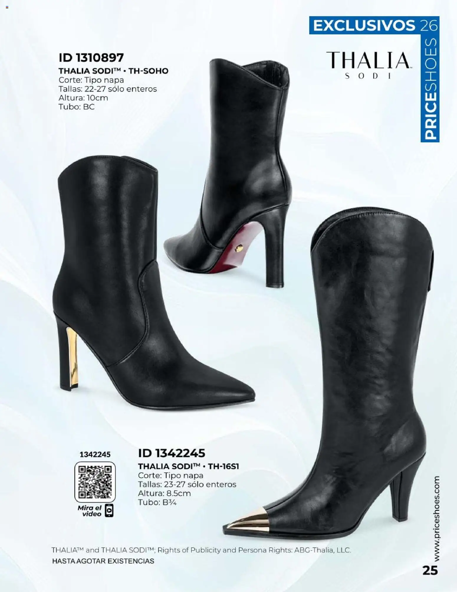 Nuevas ofertas de Price Shoes válidas en toda la República Mexicana desde el 01/10/2026. ¡Encuentra las mejores ofertas en Price Shoes catálogo Exclusivos! | Página: 25
