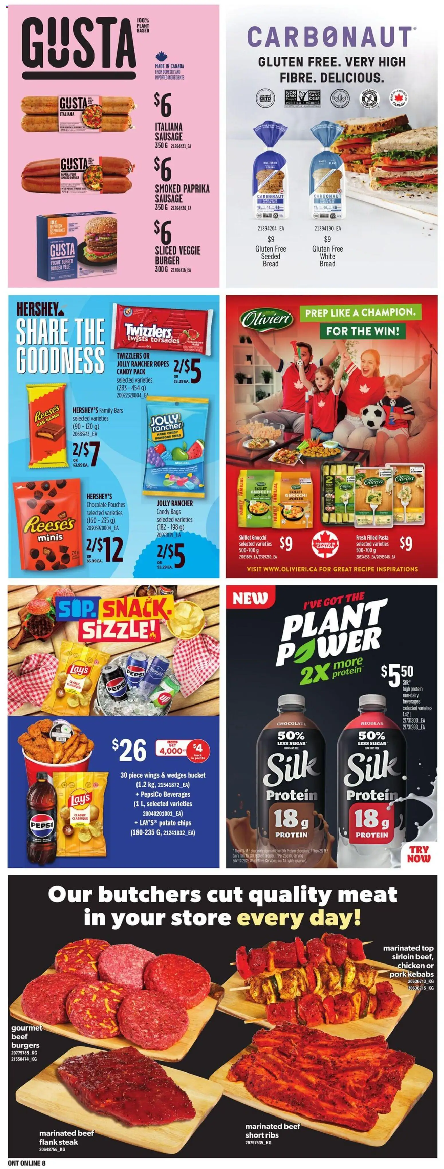 Zehrs flyer valid from 04.06.2026 | Page: 19 | Products: Beef, Chips, Bread, Chocolate