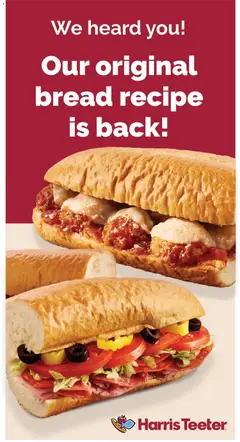 Preview of Harris Teeter weekly ads valid from 17.06.2026 | Page: 5 | Products: Bread