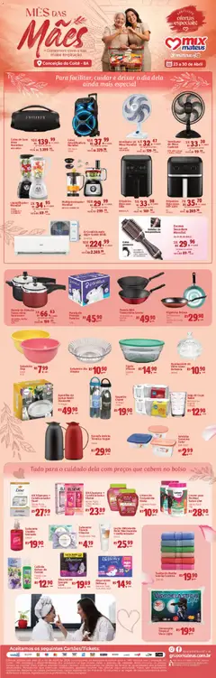 Mateus ofertas Especial Mães Primeira Edição - Pré-Visualização do folheto da loja Mateus, válido de 27.04.2026 | Página: 1